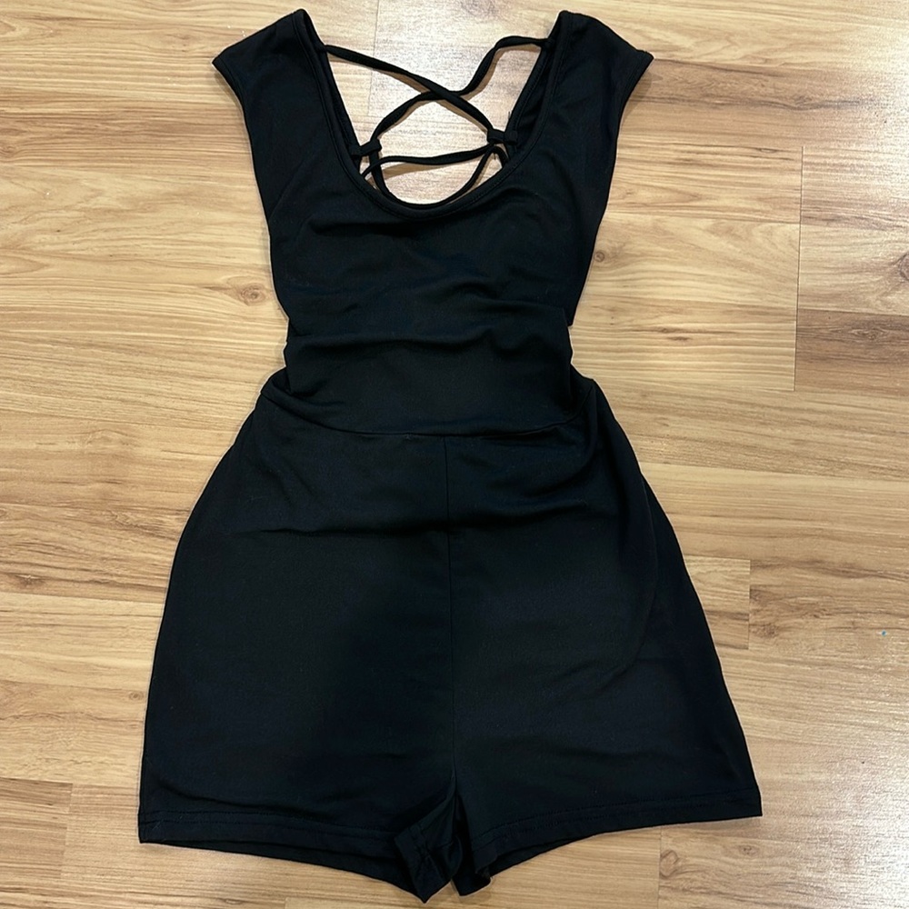 SHEIN black romper